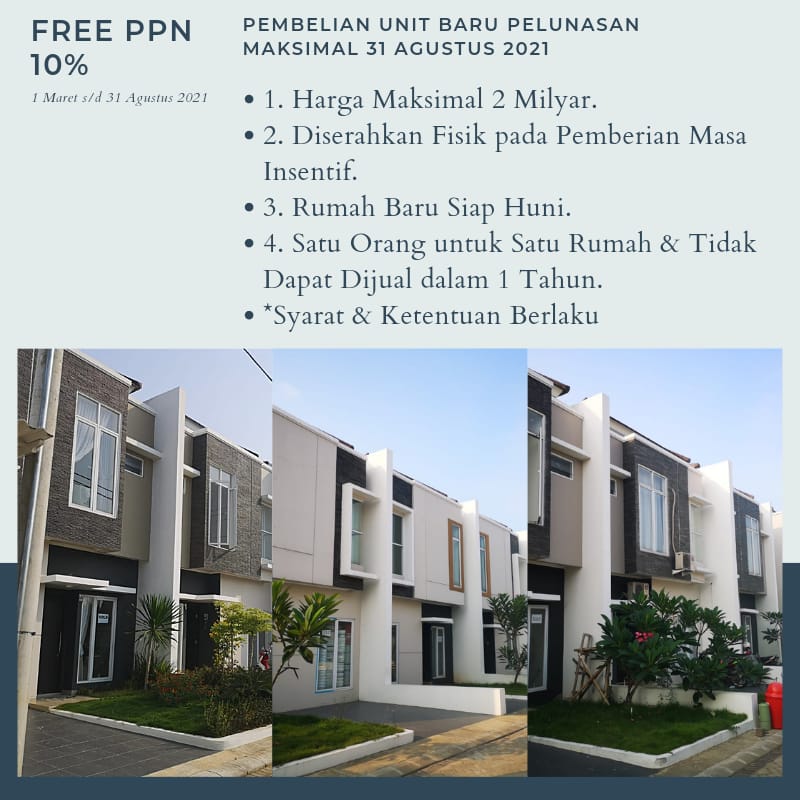 INSENTIF PEMERINTAH FREE PPN 10%